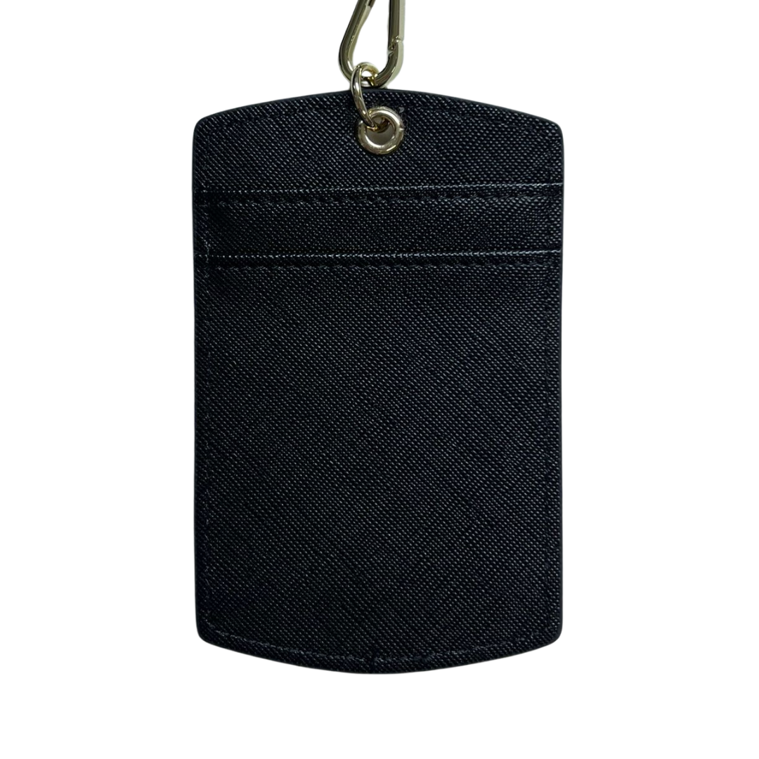Saffiano ID Cardholder With Lanyard