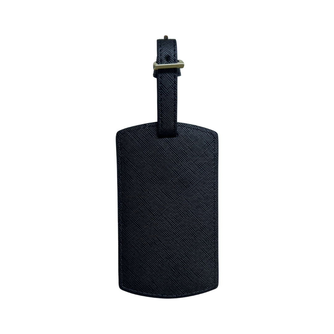 Saffiano Luggage Tag