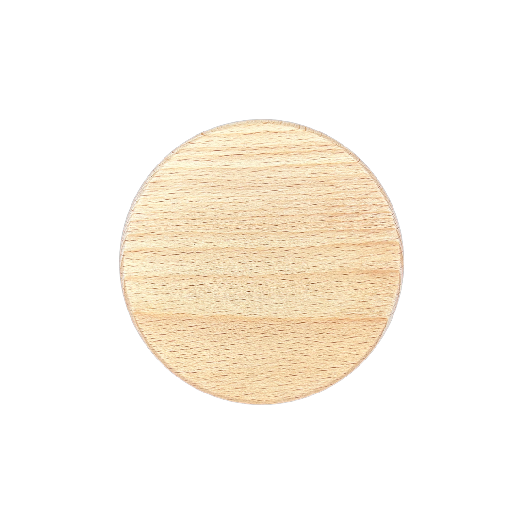 Round Wood Coaster