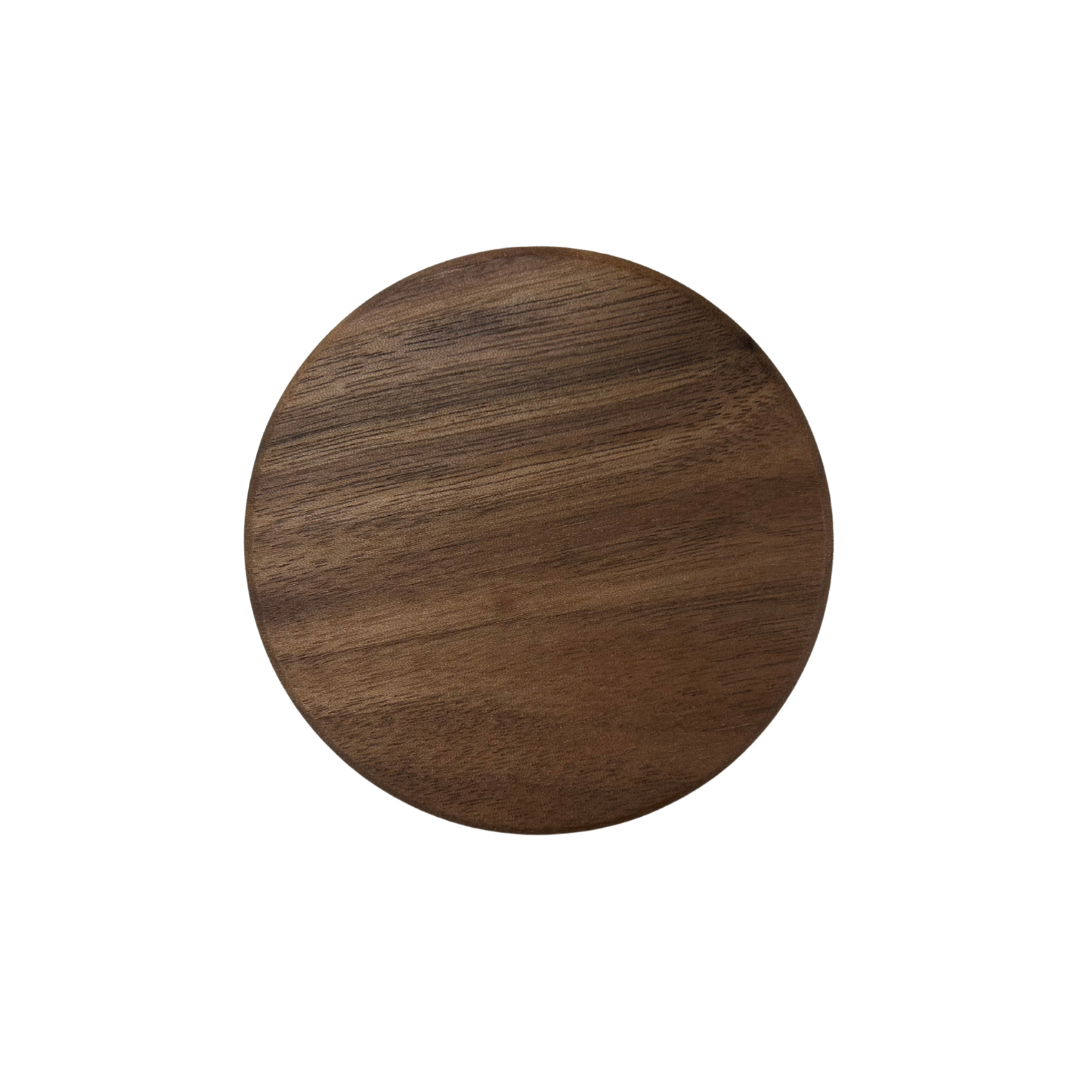 Round Wood Coaster