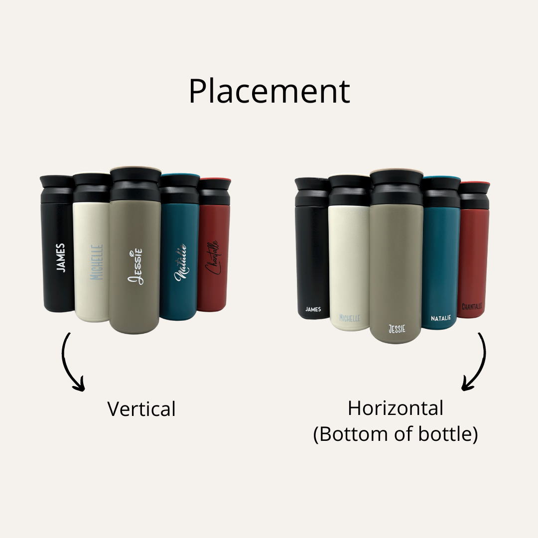 Travel Stainless Steel Bottle 350ml / 500ml