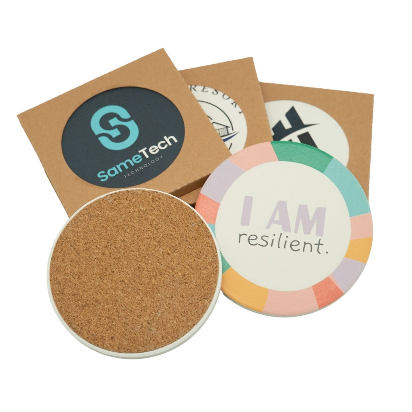 Round Ceramic coaster