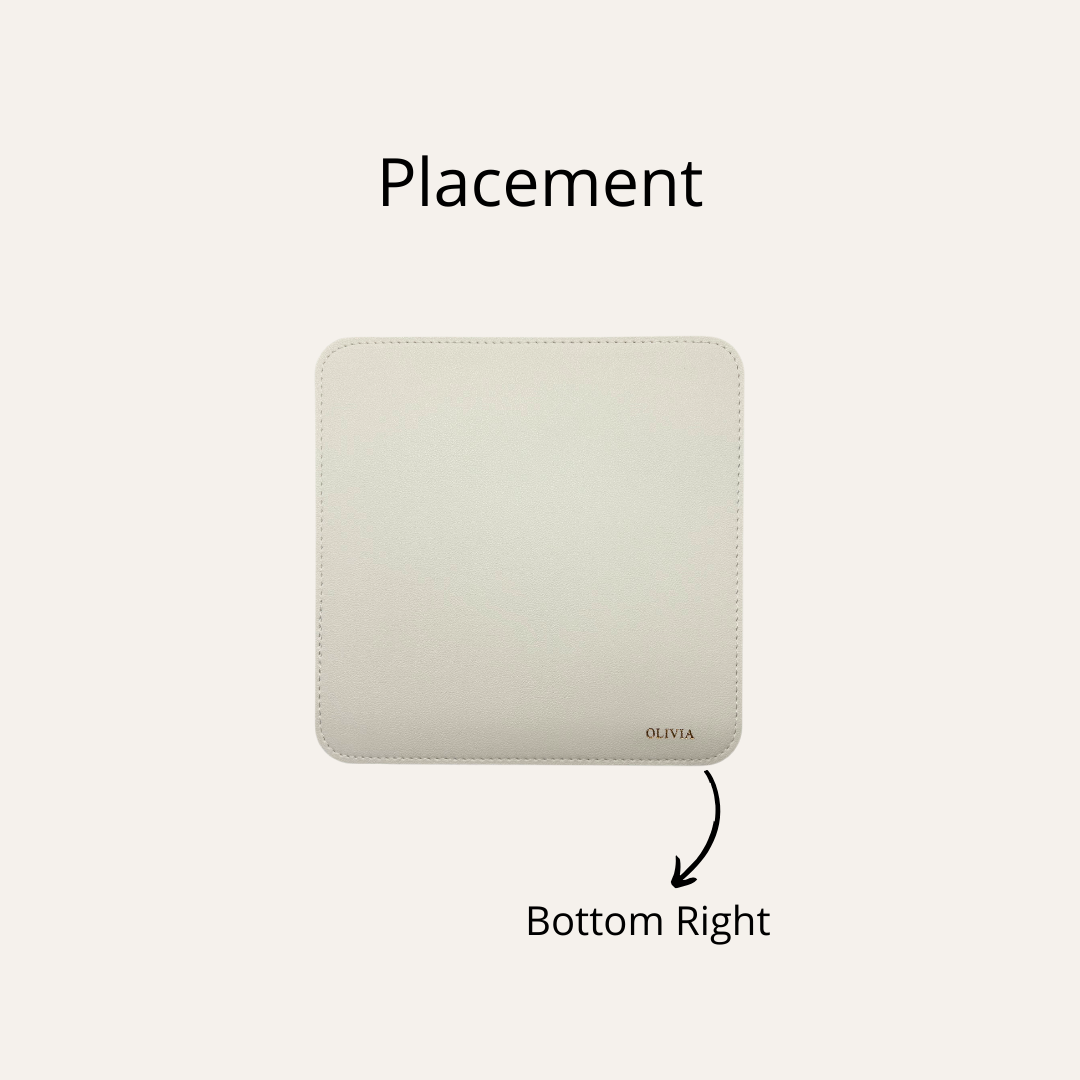 Leather Mousepad (Square)