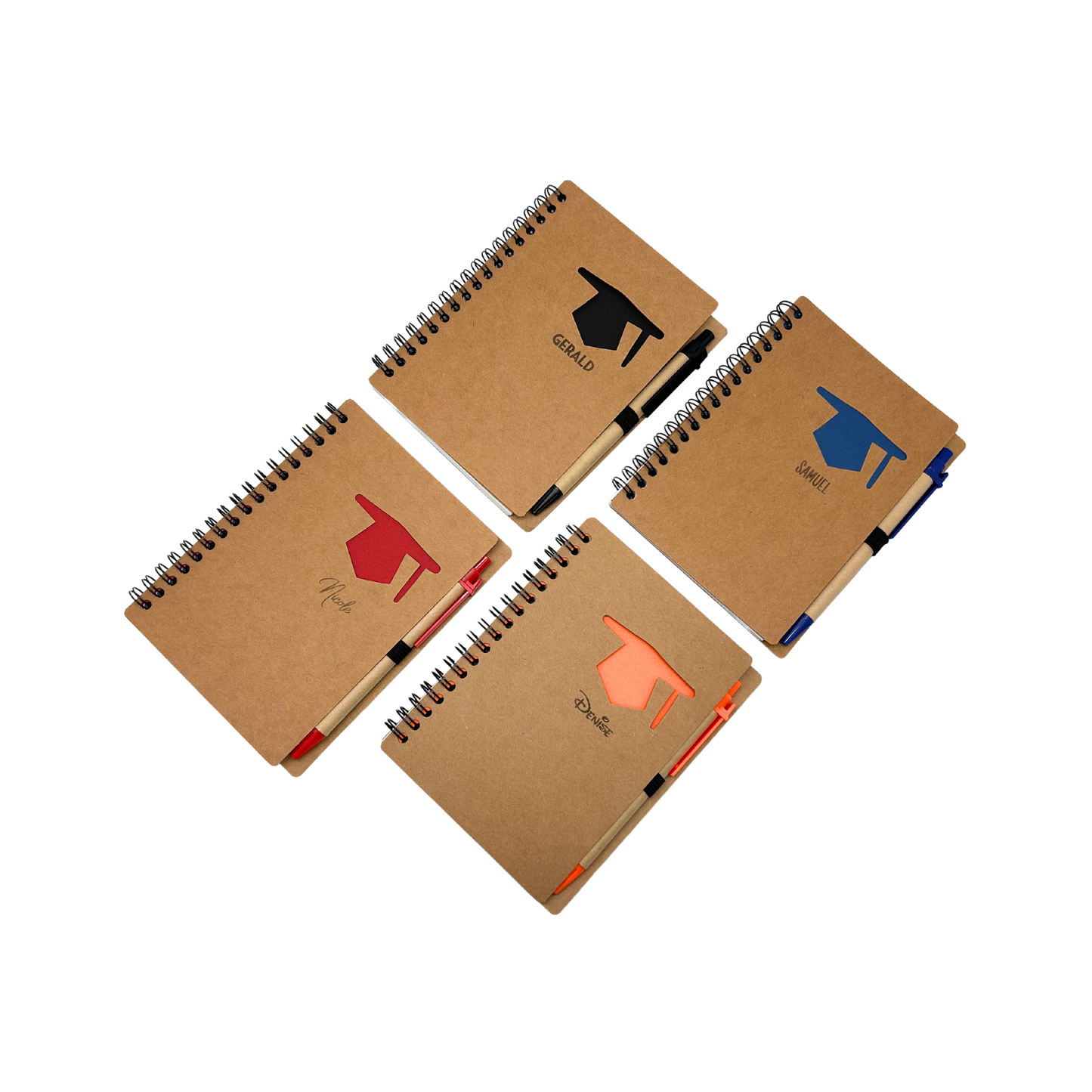 Graduation Design Notebook with Pen
