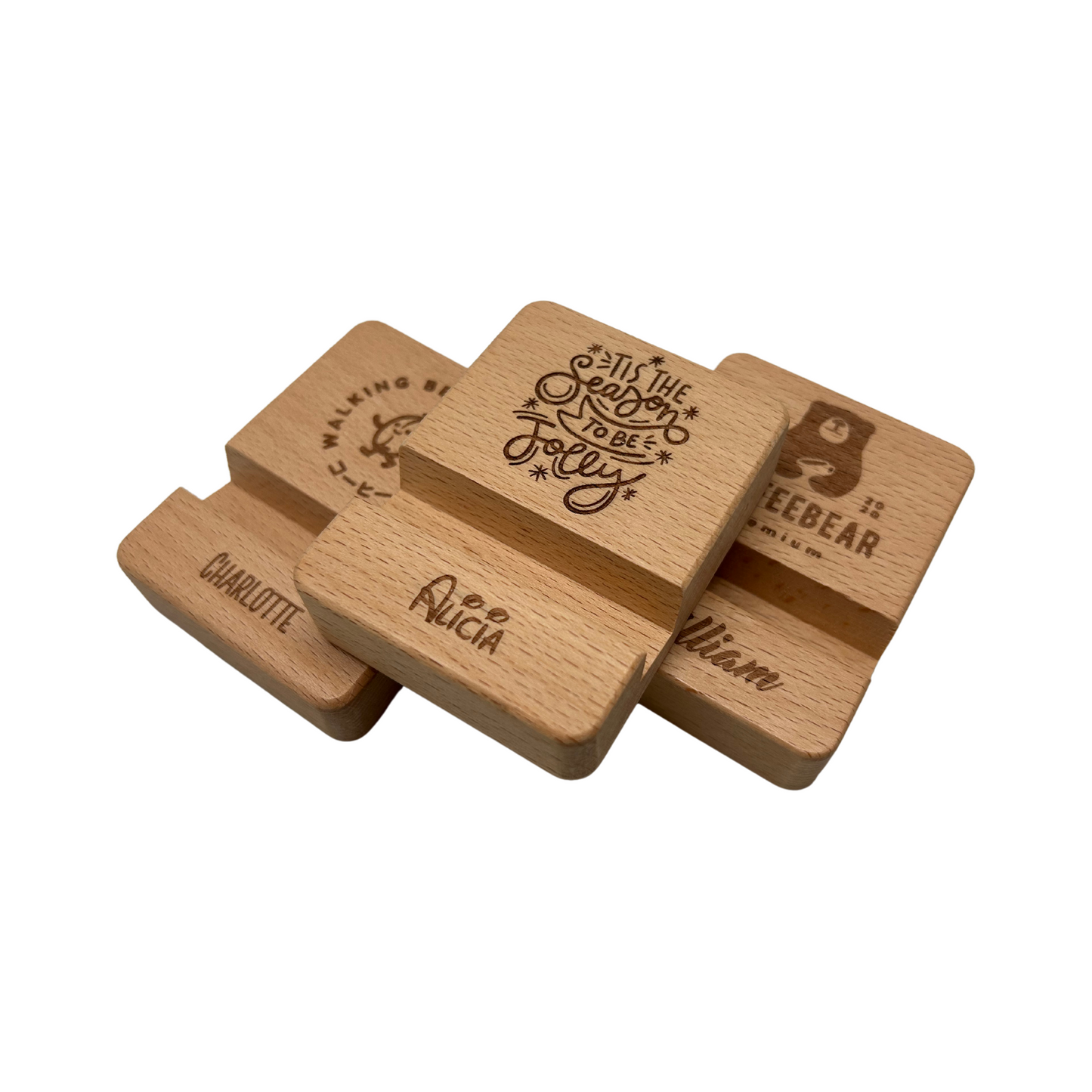 Wood Phone Stand