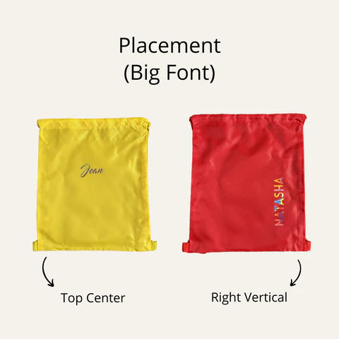Drawstring Nylon CCA Sports Bag