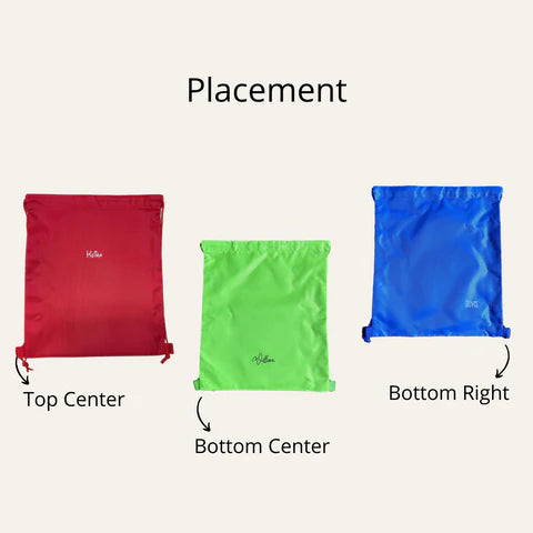 Drawstring Nylon CCA Sports Bag