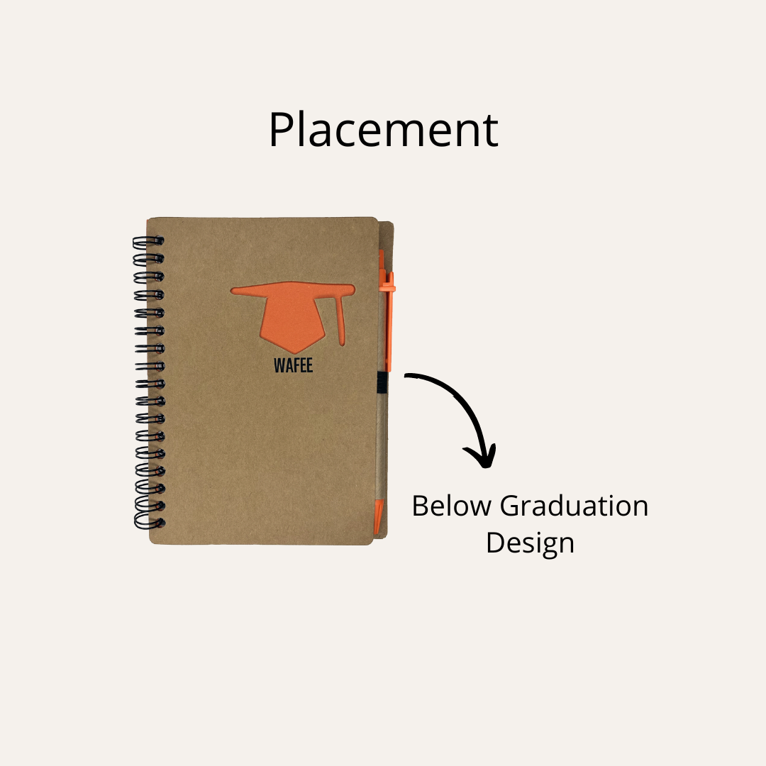 Graduation Design Notebook with Pen