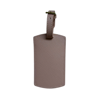 Saffiano Luggage Tag