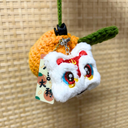 Personalised Orange Coin Pouch